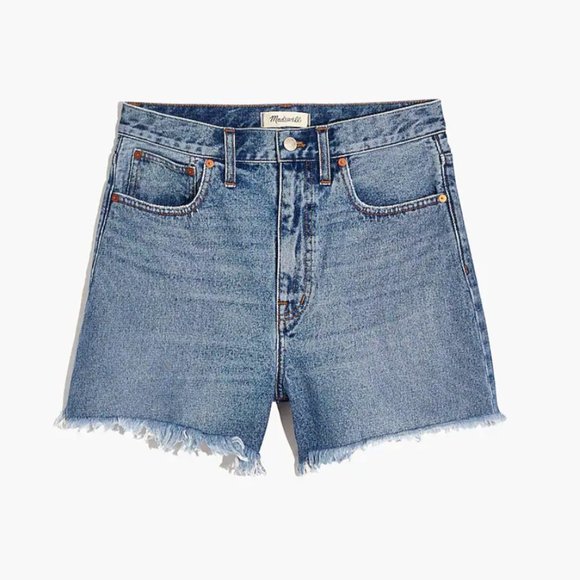 Madewell Mom Jean Shorts - Picture 1 of 6